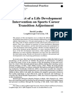 El Efecto de Una Intervención de Desarrollo de Vida en El Ajuste de La Transición en La Carrera Deportiva