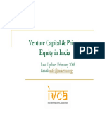 Venture Capital & Private Equity in India: Last Update: February 2008 Email: Email