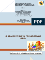 Universidad de Guayaquil Facultad de Ciencias Psicológicas Fundamentos de La Administración MA 6-1 Grupo # 1