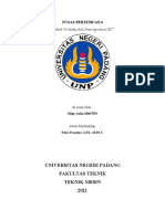 Rilgy Aulia - 18067053 - Tugas Pertemuan 6 - Teknik Produksi Dan Pemograman NC