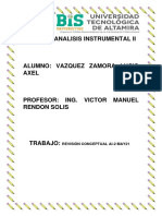 Conceptos Analisis Instrumentales