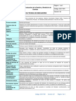 Anexo 28. Ficha Técnica de Indicadores