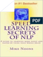 Pdfcoffee.com Speed Learning Secrets of Nlp PDF Free
