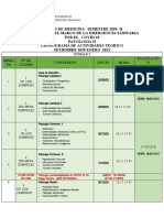 CRONOGRAMA DE  ACT .TEORIAS - PATOLOGIA II 2020-II  FN (1)