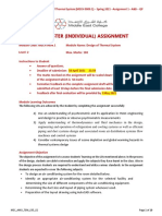 Design of Thermal Systems (MECH 0009.1) - Spring-2021 Assig. 1 QP