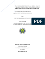 Salsa Billa Sakinatul Jannah - 190544636026 - Metodologi Penelitian PDF