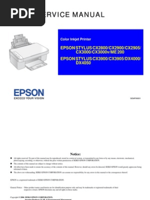 Epson Stylus Color Manual Printer Computing Image Scanner