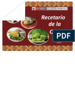 Recetario de La Quinua (Recetas Peruanas)