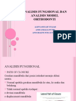 Analisis Fungsional Dan Analisis Model Orthodonti