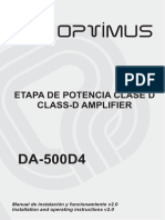 DA-500D4 Manual ESP ENG V2.0