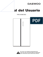 Manual Del Usuario: FRS-530MCBG