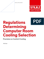 White Paper - Regulations Determining Computer Room Cooling Selection