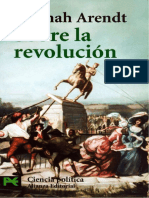 Hannah Arendt - Sobre La Revolución (2004, Alianza Editorial) - Libgen.li