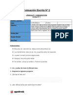 5to LENGUAJE Y COMUNICACION PRUEBA 7