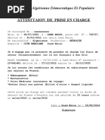 Attestation De Lien De Parenté Maroc Pdf