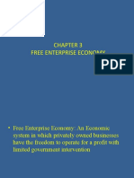 Characteristics of a Free Enterprise Economy