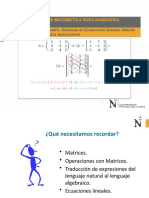 WA_PPT2_S1-Determinante de una matriz. Sistemas de Ecuaciones lineales, Método de Gauss. Aplicaciones _3_