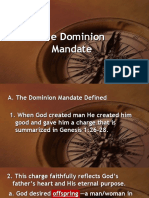 The Dominion Mandate