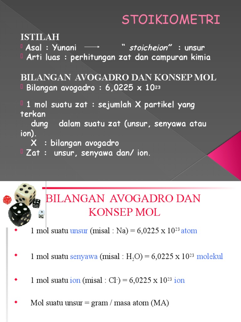 Stoikiometri | PDF | Metode & Bahan Ajar | Sains & Matematika