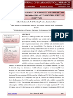 Studies On Enhancement Of Solubility And Dissolution Rate Of Ritonavir Employing Β-Cyclodextrin, Soluplus And Pvpk30