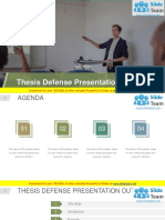 Thesis Defense Presentation Outline: Your Name