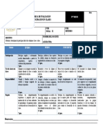 Rúbrica Participación en Clases 4° Medio 2020