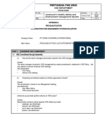 Hse Questionnaire (Phe Wmo) - 2