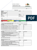 Observación clase enseñanza aprendizaje