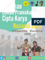 Pedoman Lomba Pramuka Cipta Karya Tingkat Nasional Racana Unj