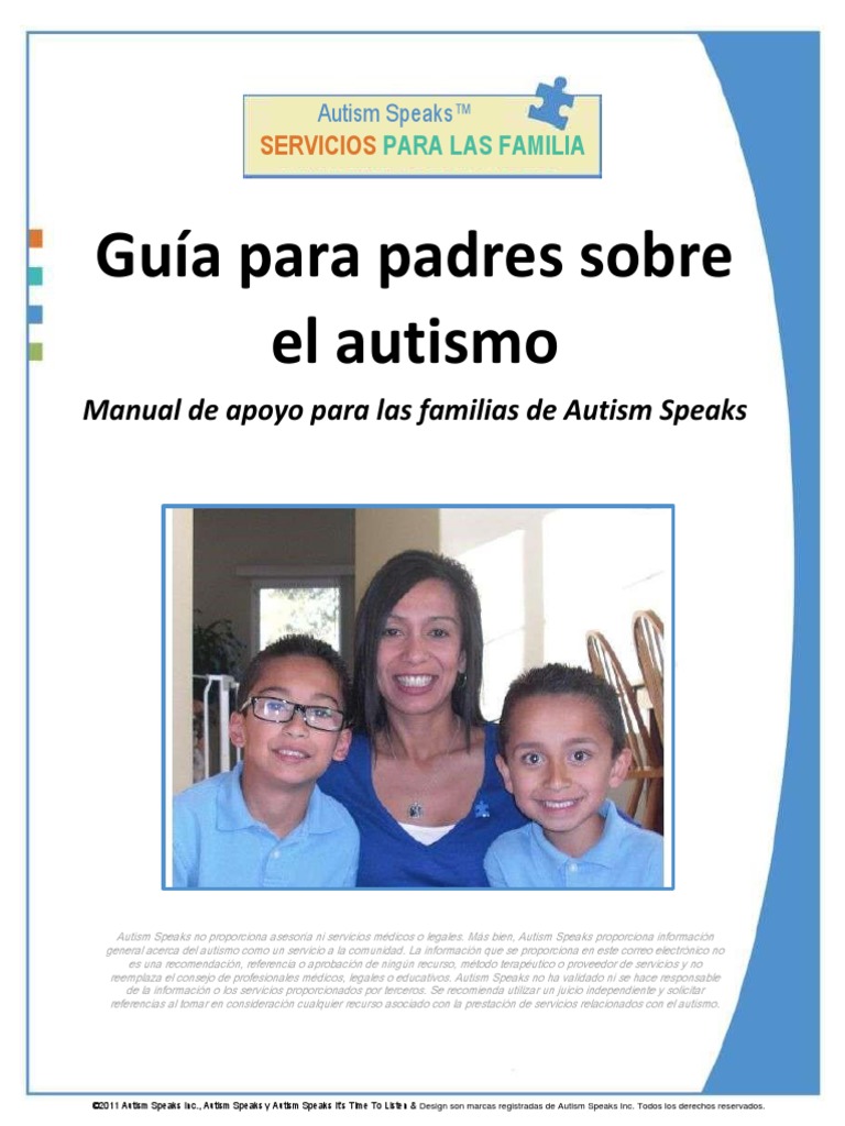 Parents Spanish Autism | PDF | Espectro autista | Síndrome de Asperger