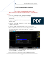 SDS1004X-E Firmware Update Instructions