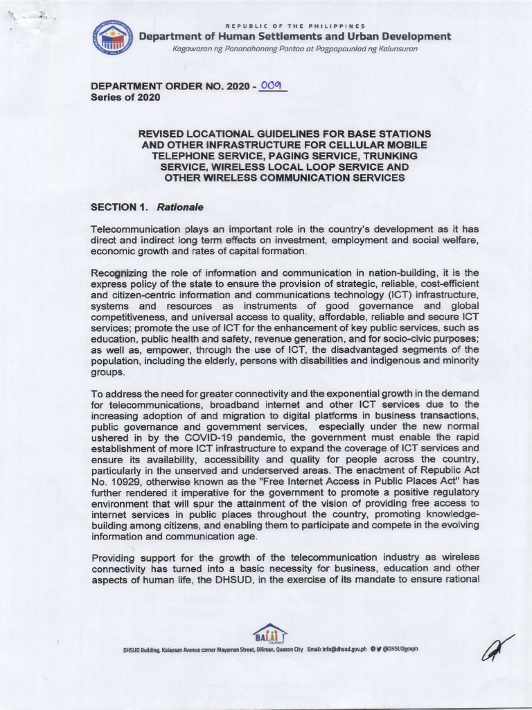 LC Guidelines For Cellsites PDF