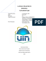 Laporan Uji Kualitatif Lipid - Kelompok 10 - B1