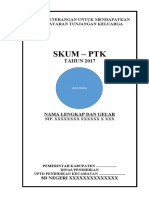 SKUM-PTK 2017 Pemda Logo Nama NIP Dinas Pendidikan SD