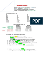 06 - 05-2021 Pronombres Posesivos Conceptos