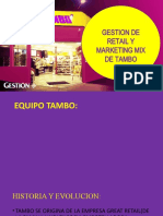 Gestion Retail de Tambo