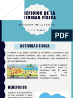 Beneficios de La Act Fisica 3° y 4° Básico