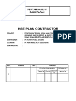 01.HSE Plan 399 (Penyediaan Tenaga Kerja Jasa Penunjang Pekerjaan Cleaning Kantor Besar & Guest House 54, 81 Serta Rumah Dinas General Meneger RU V)