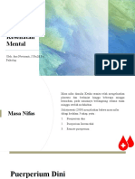 Materi 7 Dampak Nifas Terhadap Status Kesehatan Mental