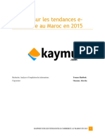 Rapport Sur Les Tendances E-Commerce Au Maroc en 2015: Recherche, Analyse Et Compilation Des Informations: Copywriter