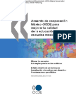 16) Mejorar Las Escuelas Estrategias para La Acción en México. OCDE