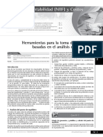 Herramientas Para La Toma de Decisiones Basadas en El Análisis de Los Costos