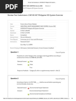 Review Test Submission: CHE185 W7 Philippine EIS System Exercise