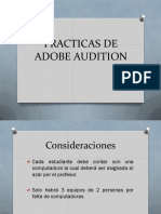 Practicas de Adobe Audition