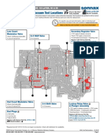 Critical Wear Areas & Vacuum Test Locations: Upper Valve Body Type 3, EPC Style