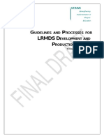 LRMDS Development and Production