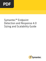 Symantec™ Endpoint Detection and Response 4.0 Sizing and Scalability Guide