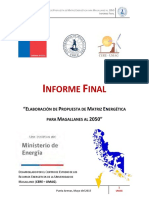 Informe Final - Propuesta Matriz Energetica Magallanes 2050 - W