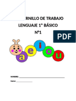Cuadernillo Matematica y Lenguaje 1º Basico. para Imprimir