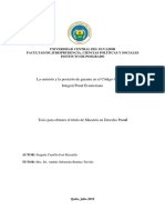 La Omisión y La Posición de Garante en El Código Orgánico Integral Penal Ecuatoriano